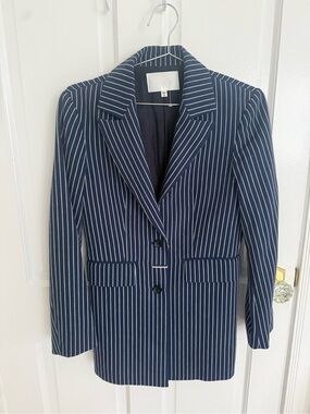 Moussy Vintage Black Jacket with White Label